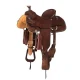 Nrs Competitors Chocolate Roughout Pencil Roll Team Roping Saddle