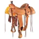 Nrs Competitors 1/8 Breed Poinsettia Will James Ranch Roper Saddle