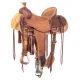 Nrs Competitors Chocolate 1/2 Breed Sunflower Team Roping Saddle