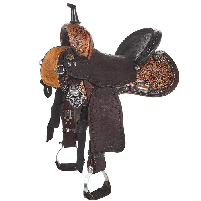 Circle Y Saddlery Martha Josey Ultimate Cash 14 Inch Regular Tree Barrel Racing Saddle