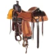 Scott Thomas Custom Saddles 15.5in 1/2 Breed Box Stamp Ranch Cutting Saddle