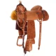 Tomahawk 7/8 Breed Floral Hard Seat Natural MTM Team Roper