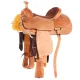 Martin Saddlery 15in Natural 1/4 Breed Acorn & Oak with Nutmeg Quilted Seat