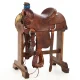 Dhs Used 14in 1/8 Breed Floral with Tooled Seat Team Roper
